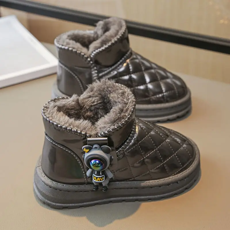 2026-new-girls-winter-snow-boots-warm-fleece-lined-waterproof-anti-slip-thickened-outdoor-shoes-for-kids-middle-big-children