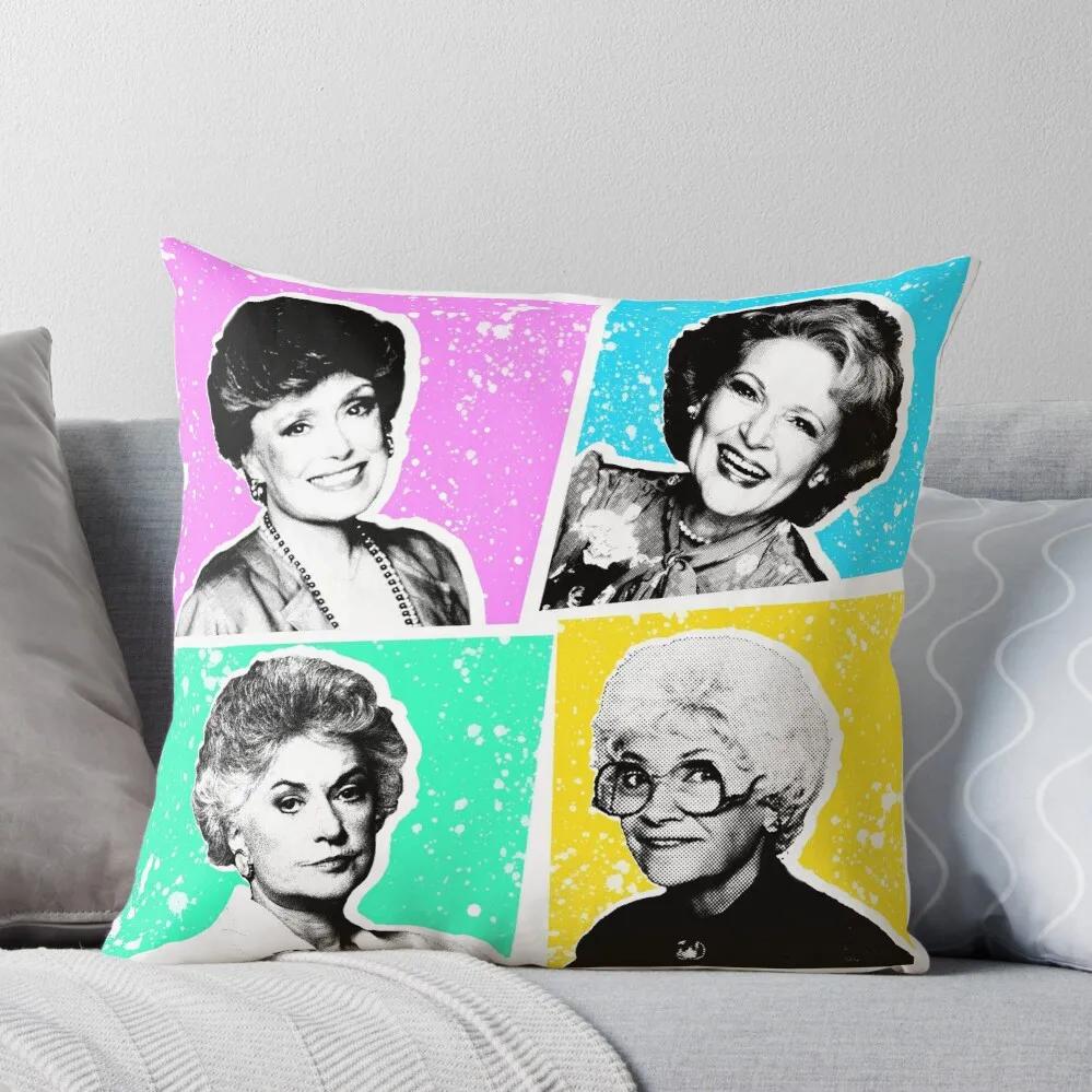 

Golden Girls POP! Throw Pillow Decorative pillowcase Pillowcases Cushion Covers Sofa Decorative Cushion Cover Pillow Cover