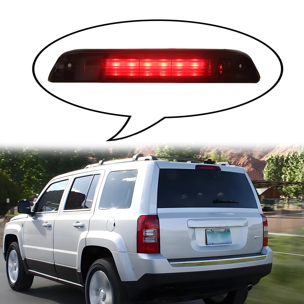 

High Mount Stop Lamp 5116236AF High Rear Brake Lamp Brake Warning Lamp High Mounted Stop Light for PATRIOT 07-17