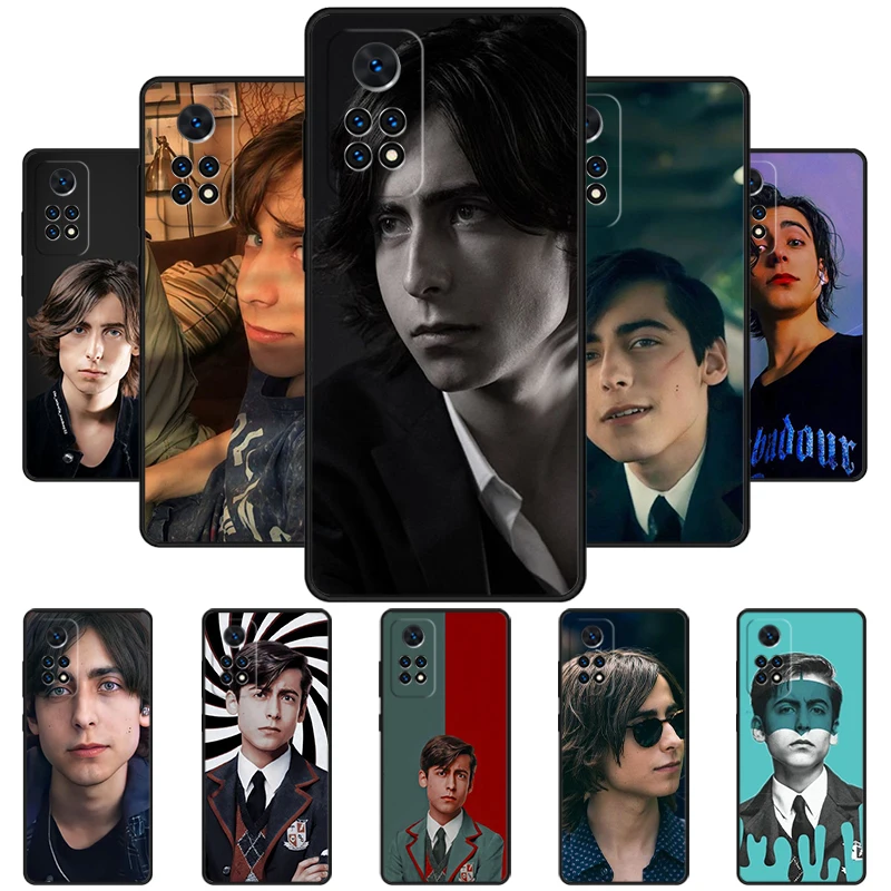 Aidan Gallagher Number Five Phone Case For Redmi Note 11 EPro 11S 10 10T 9S Promax 8 Pro Xiaomi Mi 10 11 12X 12S Ultra Cover