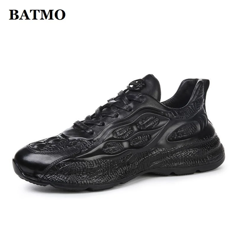 

BATMO 2024 new arrival Genuine Leather casual shoes men,Cow leather shoes