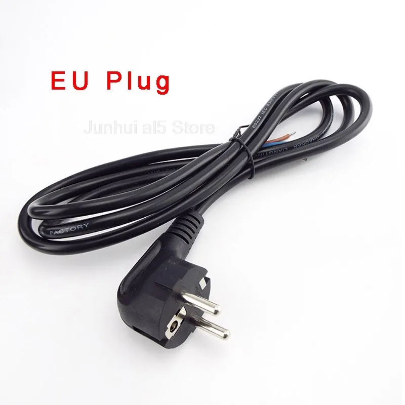 1.5m Power Cable Open End Rewired Laptop Power Supply Extension Cord For Electric Fan Vacuum Dishwashers B5