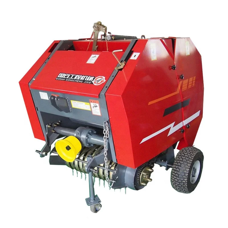 YG Pengepakan Otomatis Jerami dan Jerami Mini Roll Hay Baler Ce Bersertifikat Baler Bulat untuk Mesin Pengikat Jerami/Jerami/Husk/Rumput
