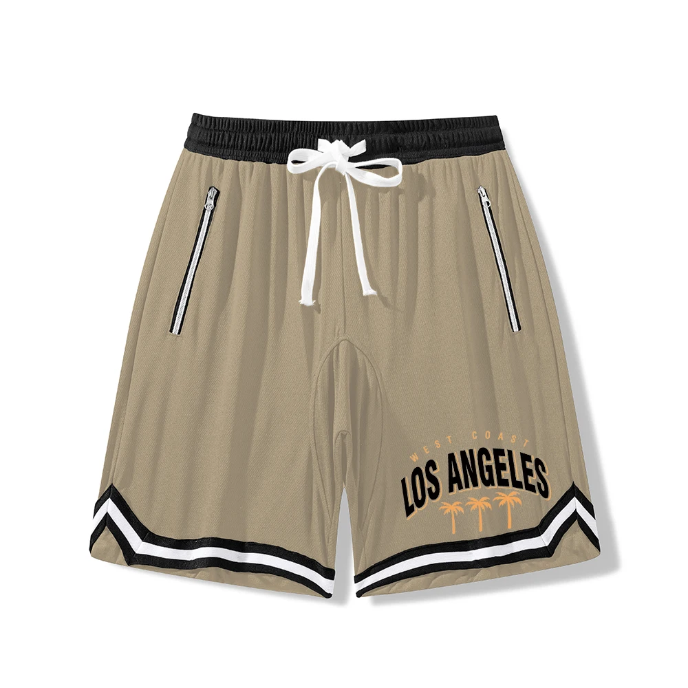 

Men's Striped Basketball Shorts Lightweight Summer Athletic Shorts Suitable For Fitness Training Running And Casual Wear