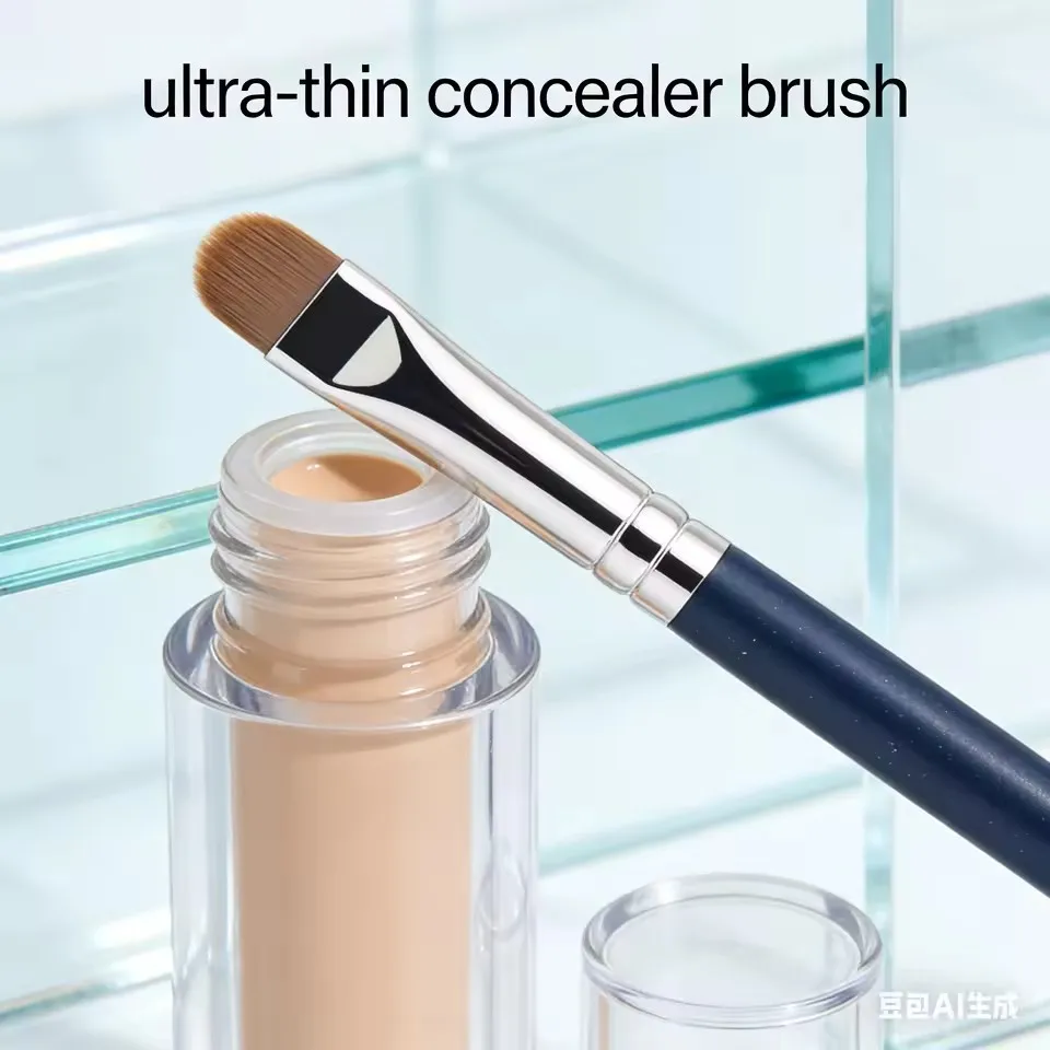 4Size Round-headed UltraThin Concealer Brush Lip Line Eyebrow Detail Concealer Makeup Tool Lip Brow Contour The Line Brush C711