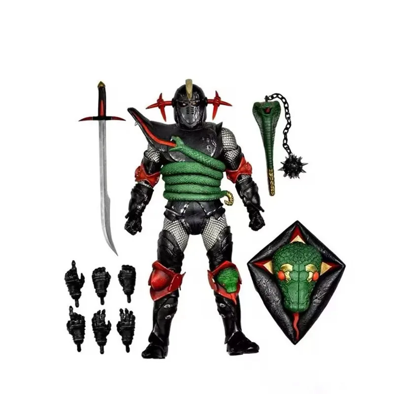 Dungeons and Dragons War Duke Anime Figure Snake Demon 18cm Movable Action Figures PVC Model Statue Collection Toy Gift