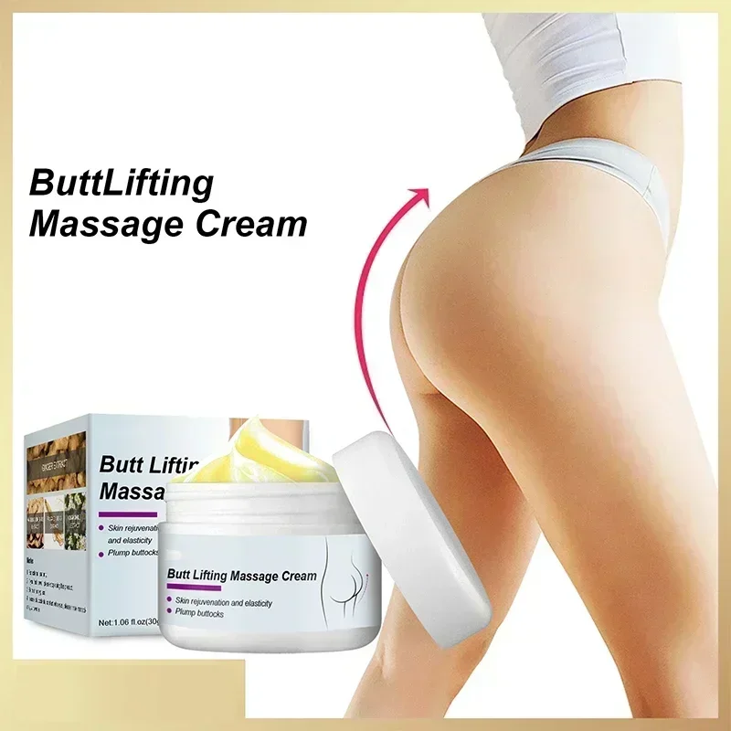 Crème d'agrandissement des fesses sexy, huile de massage efficace pour soulever les hanches, produit d'amélioration du gros cul, beauté des fesses