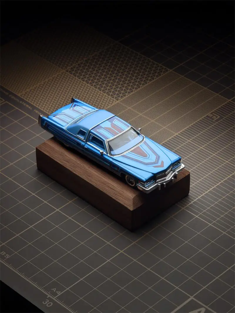 PreSale 97m 1:64 DeVille 1975 Low Rider Die-Cast Car Model Miniature Gifts
