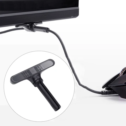 Mouse Bungee Wire Holder Gaming Cord Clip Management Fixer Screen Stick…