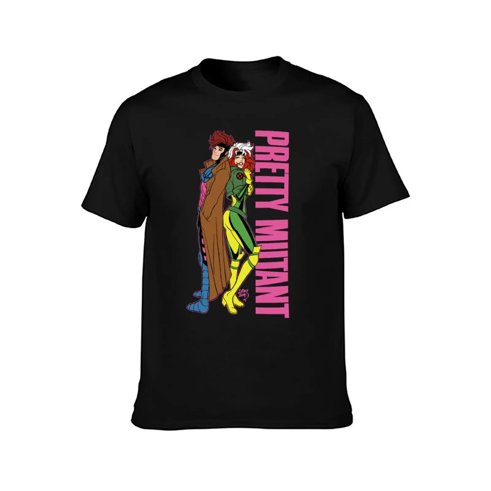 Pretty Mutant T-Shirt Basic Crew Neck Short Sleeve Top T-Shirt