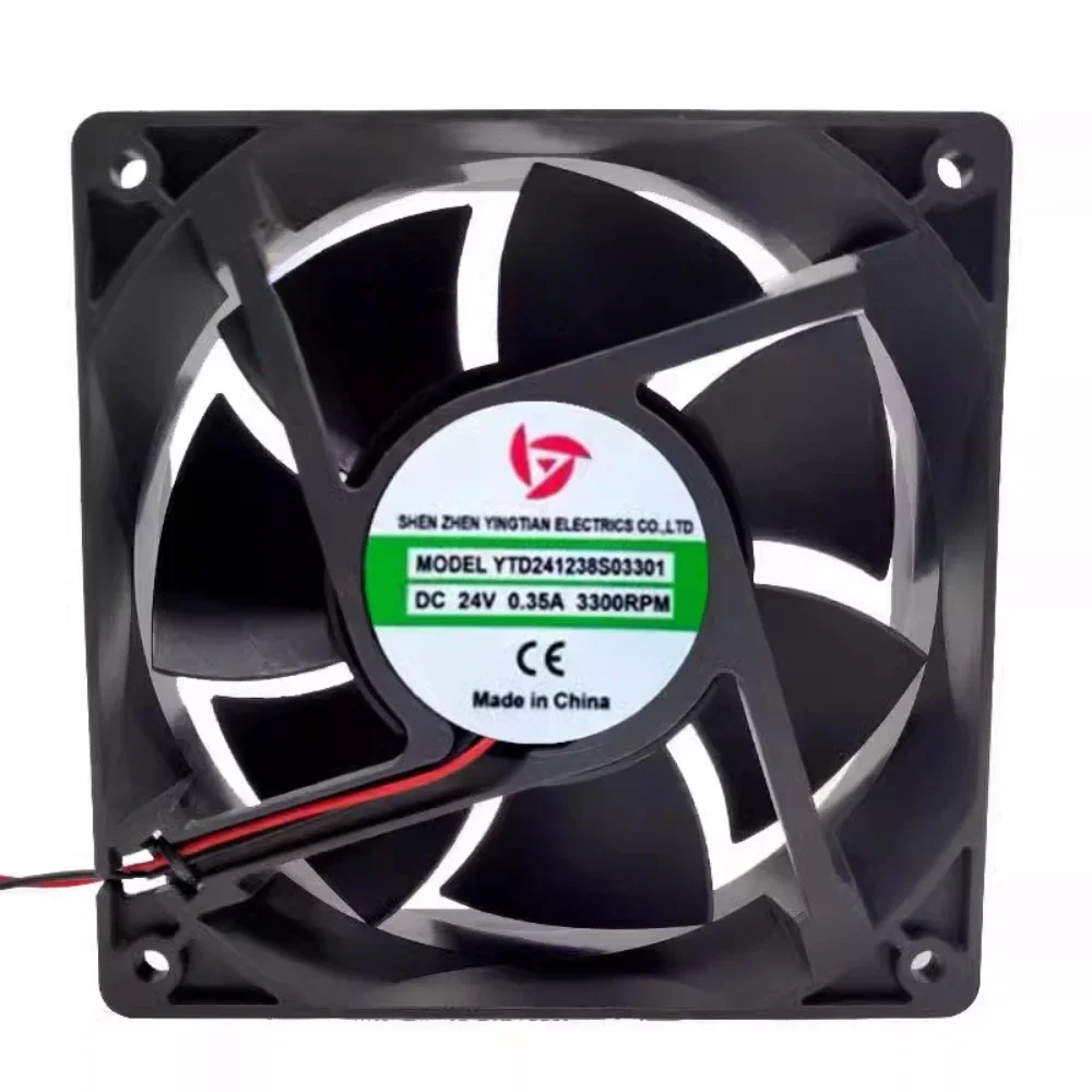 

YTD158025S YINGTIAN Server Cooling Fan Axial Flow CPU Exhaust Radiator Cooler Fan DC15V 0.35A 8cm 8025 80x80x25mm New Original