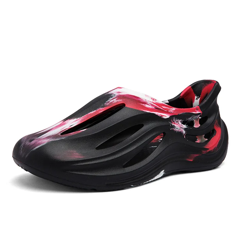 2026 camouflage coconut hole shoes men's summer EVA bag head sandals platform sports beach shoes view 6