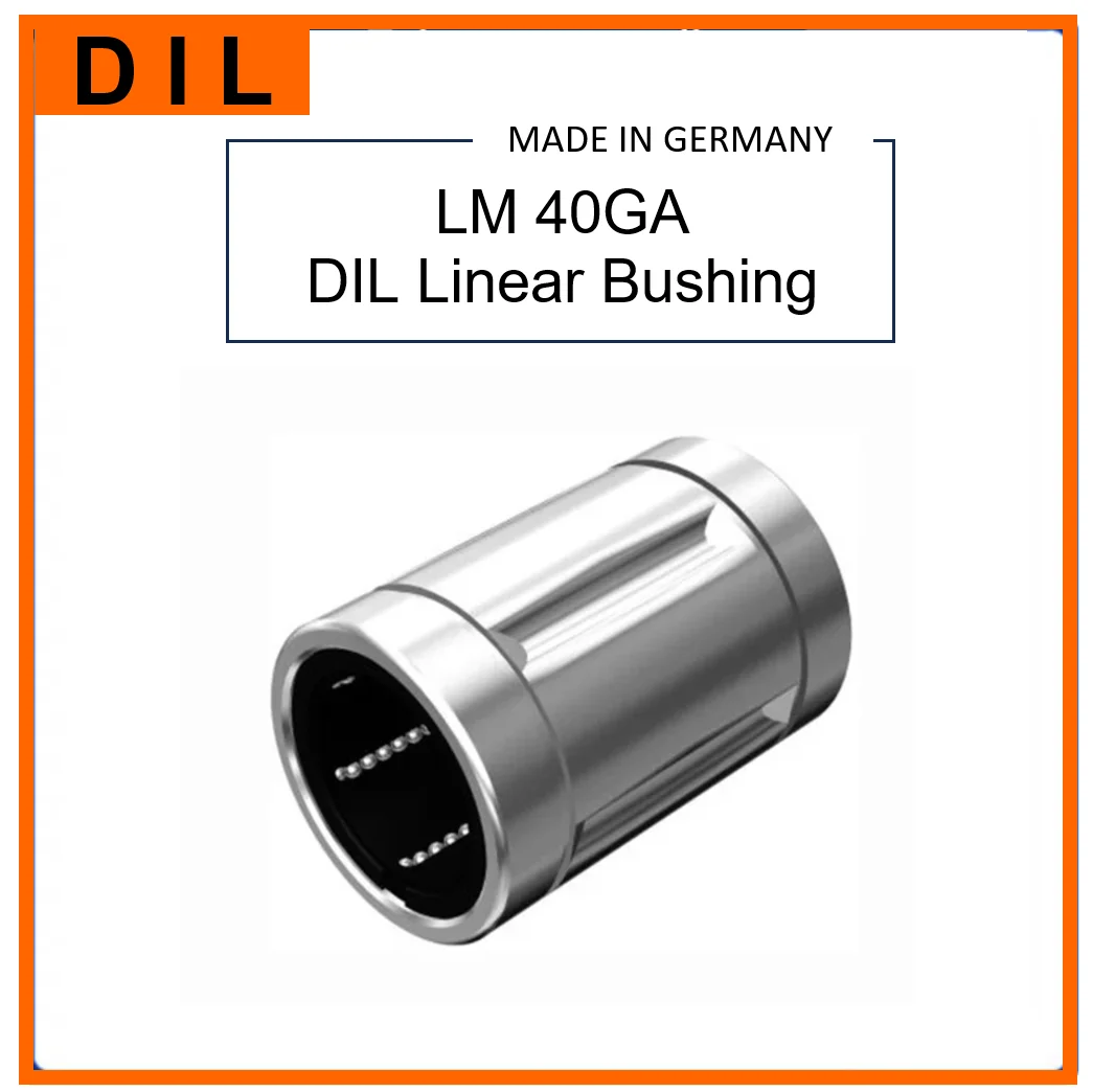 

Original New DIL linear bushing LM40 LM40GA LM40GAUU LM40GA-AJ LM40GA-AJUU LM40GA-OP LM40GA-OPUU to replace THK IKO INA bearing