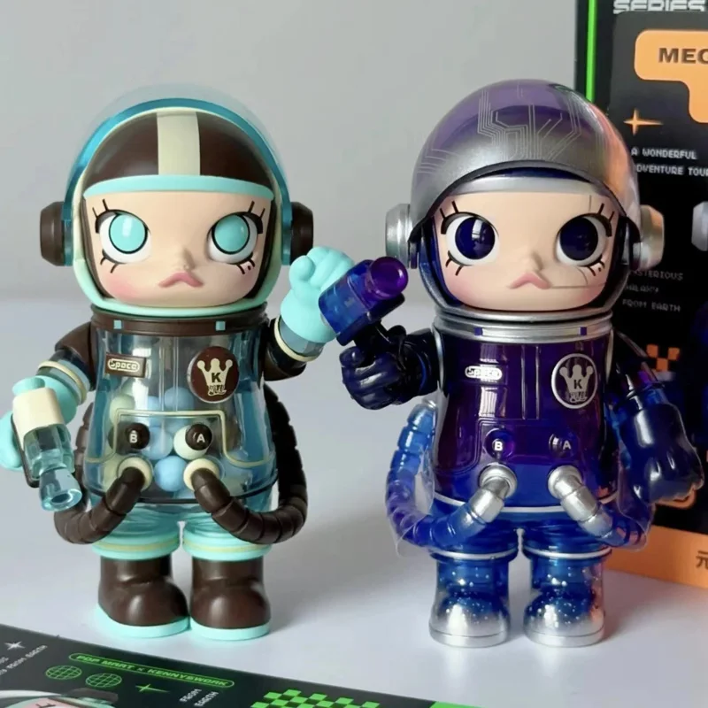 Mega Collectie 100% Ruimte Molly Serie 02 Beperkte Mystery Box Bevestigd Blind Box Astronaut Ornament Schattige Poppen Verjaardagscadeau