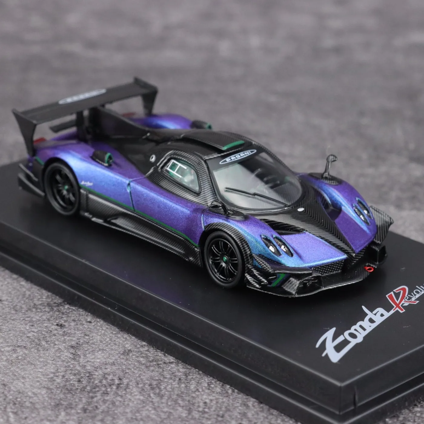 

CM 1:64 Pagani Zonda Revolution REV, легкосплавный автомобиль, литье под давлением и игрушечный транспорт, модель автомобиля, миниатюрная масштабная модель автомобиля для детей