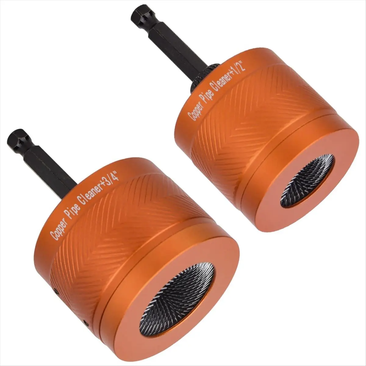 A20I 1/2 дюйма и 3/4 дюйма Набор для чистки металлических медных труб, для очистки ржавчины, пятен, краски на медных трубах и различных металлических труб