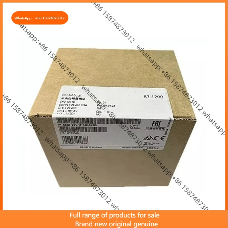 

Gold Seller 6ES7211-1HE40-0XB0 S7-1200 Series PLC Controller New Original Warehouse Stock