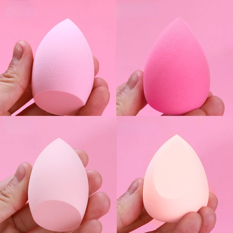 Beauty Egg Makeup Blender para Mulheres, Cosmetic Puff, Sponge Cushion, Foundation Powder Tool, Make Up Accessories, 4 PCs