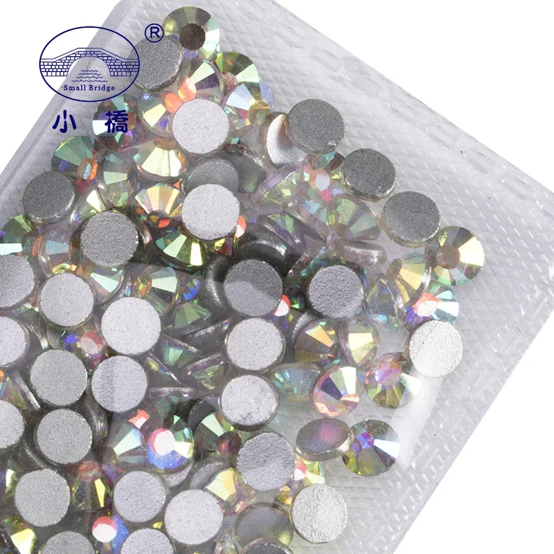 Diy Decorative Crystal Flat Back Rhinestones Loose Non Hotfix Rhinestones Mix Sizes Colorful Glass Rhinestones For Nails S034