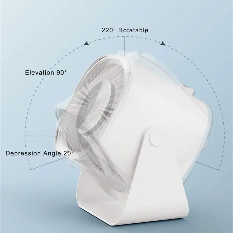 

D0AB Hanging Cooling Fan Table Fan Desktop Fan Convenient 5000mAh Hanging Fan 100 Speed Table Fan Suitable for Camping