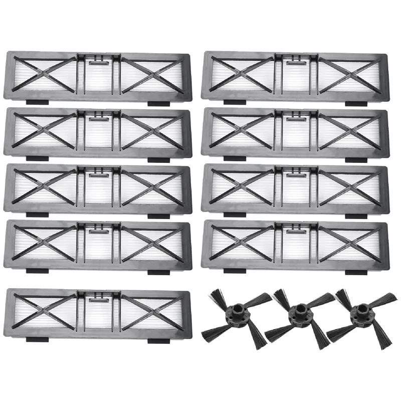 

9X Hepa-фильтр 3X Боковая щетка для Neato Botvac D3 D4 D5 D6 D7 D70 D75 D80 D85 Connected Botvac 75E 80 85 Щетки Фильтры Запчасти