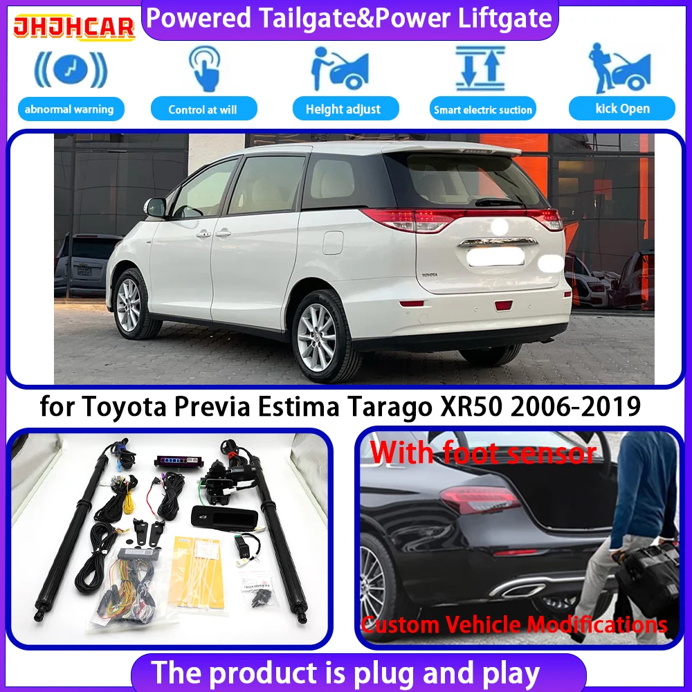 JHJHCAR for Toyota Previa Estima Tarago XR50 2006-2019 Automatic Smart Electric Powered Tailgate Power Liftgate Tailgate System