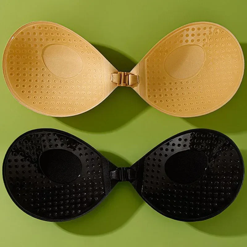 Sexy jednodílná podprsenka bez ramínek, dámská neviditelná podprsenka, spodní prádlo, prsa, okvětní lístky, lepidlo, zvedací tyčinka, bralette - náhled 3