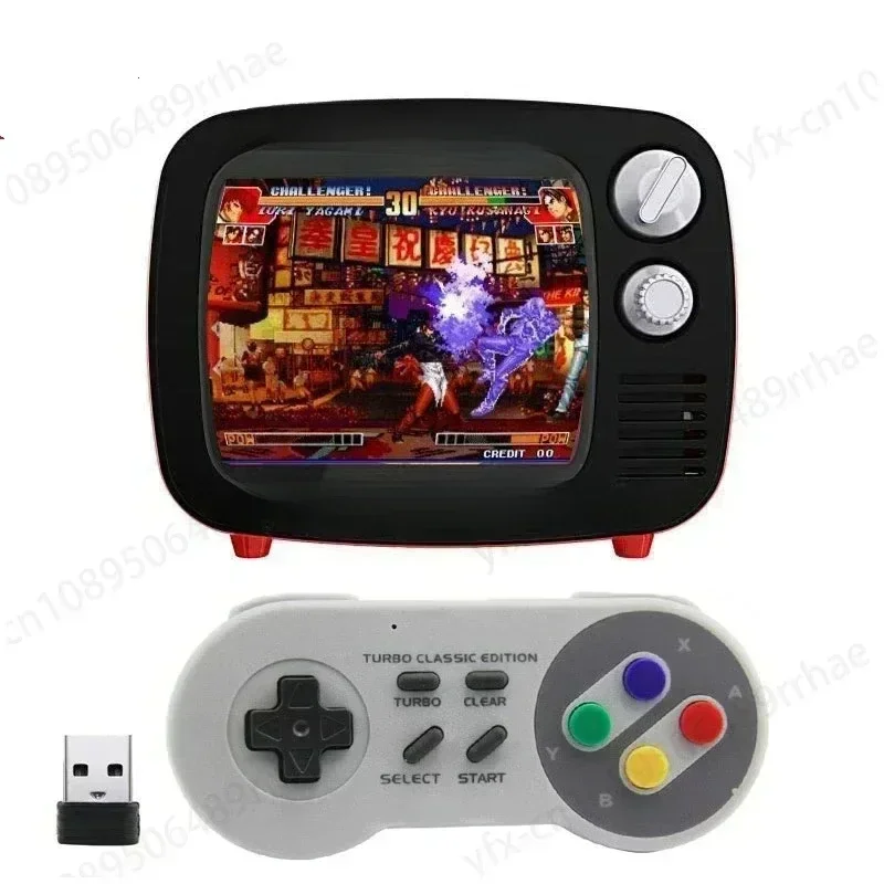 Retro TV Android Game Console TV Nostalgic 3.5-inch Mini Portable