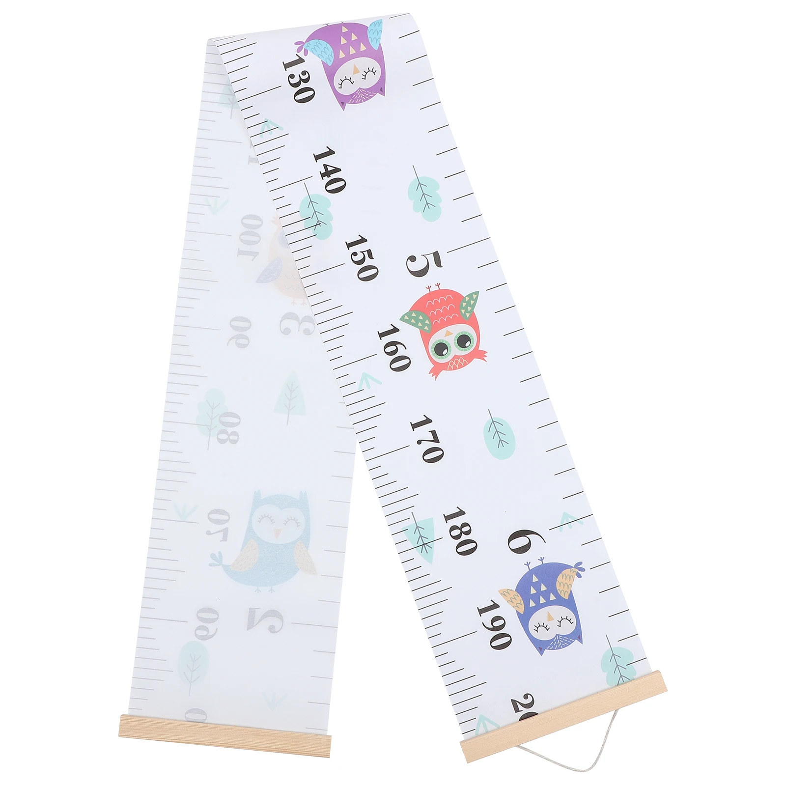 

Creative Kids Height Chart Ruler Cartoon Animal Design Growth Measuring Tool Removable Wall Decor For Children Spaces Height