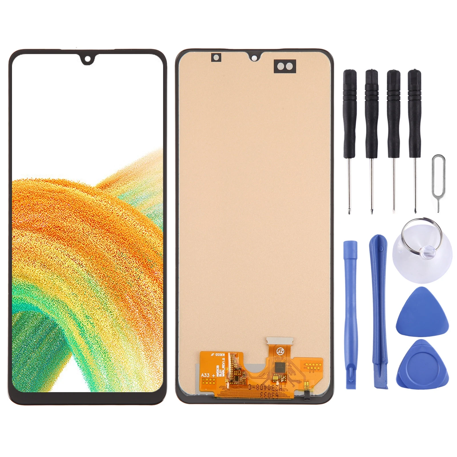 For Galaxy A33 5G TFT LCD Screen Display for Samsung Galaxy A33 5G SM-A336B Digitizer Full Assembly No Fingerprint