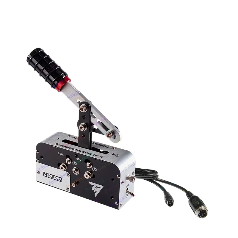 THRUSTMASTER TSSH 2-in-1 handbrake and handbrake racing simulator with sequential transmission support for PC