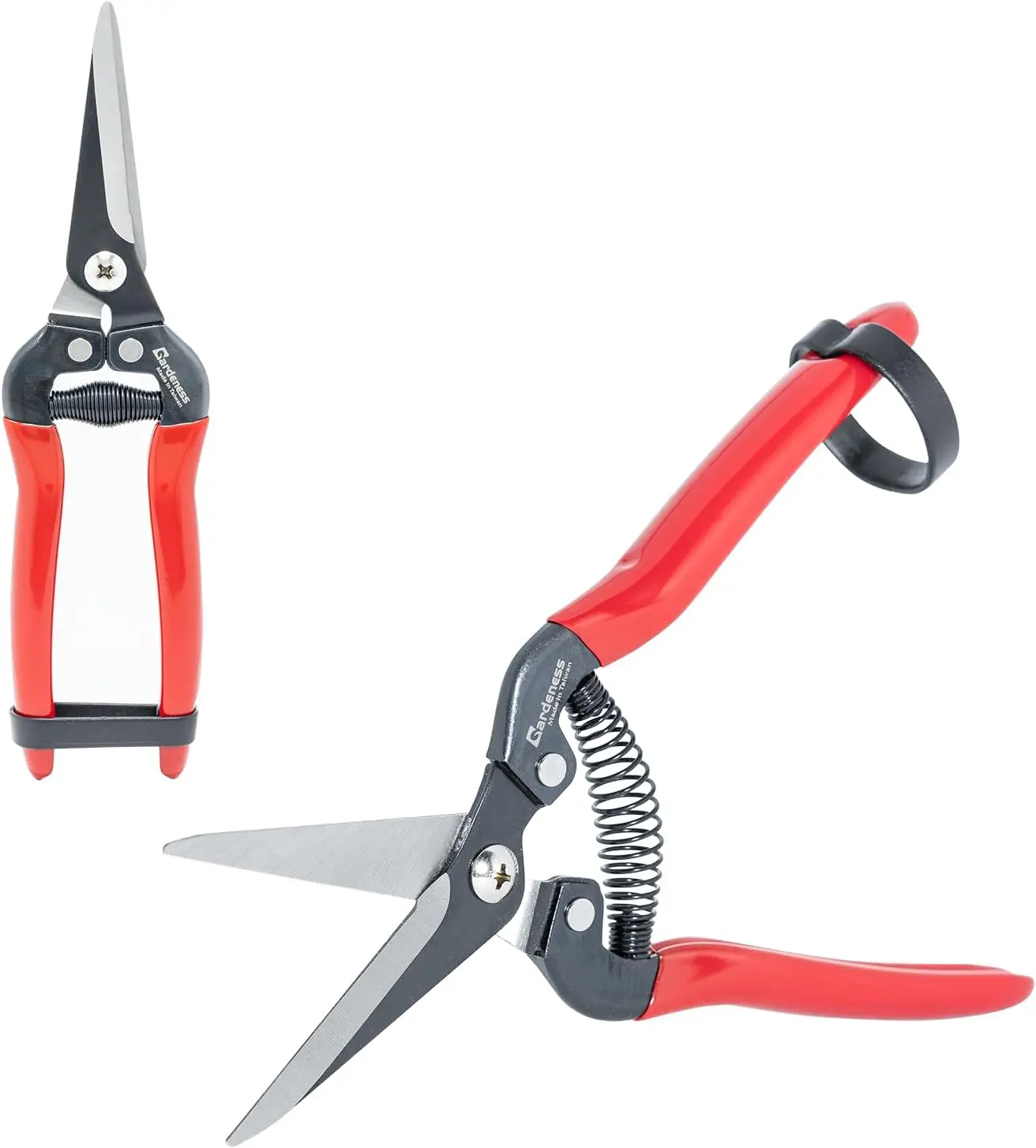 Ножницы для обрезки, 2 шт. - Ножницы для флориста из высокоуглеродистой стали - Многофункциональные садовые прецизионные ножницы для трав, машинки для стрижки цветов, бонсай