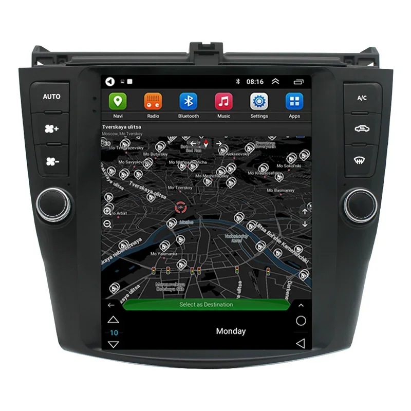 Seicane 9.7 inch Android 10.0 2+32G 8-core Car Radio Stereo GPS Player For 2003 2004 2005 2006 2007 Honda Accord 7 4G DSP IPS