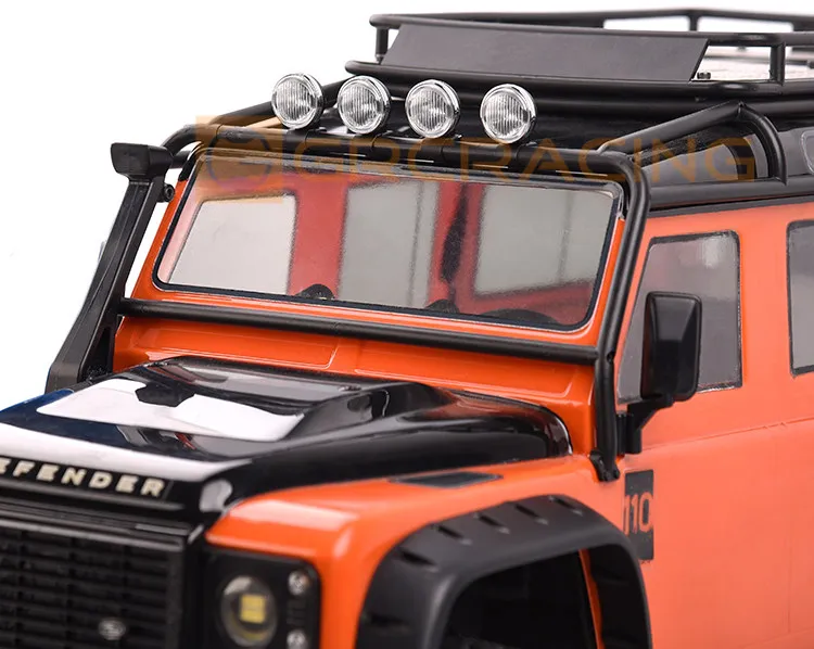 RC Auto Simulations-18mm Retro Runder Scheinwerfer Offroad-Suchscheinwerfer G157h für GRC 1/10 T4 SCX10 Modellauto-Zubehör – Detail 9