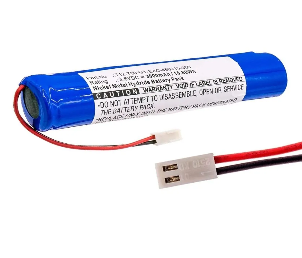 3.6V for Inficon A19267-460015-LSG Battery - Fully Compatible with D-TEK Select Refrigerant Leak, EAC-460015-003 712-700-G1