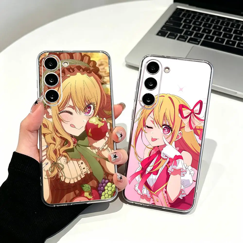 Charming Oshi No Ko -o Phone Case For Samsung Galaxy A71,A70,A52,A51,A40,A30 Transparent Cover