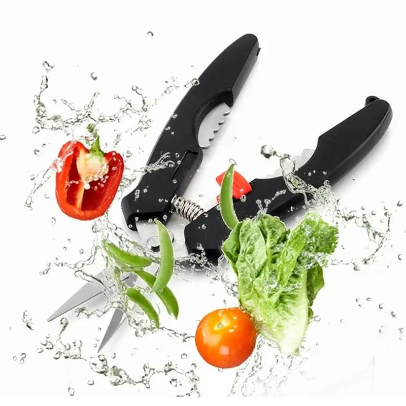 Seafood Peeler Lobster Crab Shrimp Deveiners Prawn Scissor Shear Snip Stainless Steel Shrimp Crab Legs Kitchen Tools