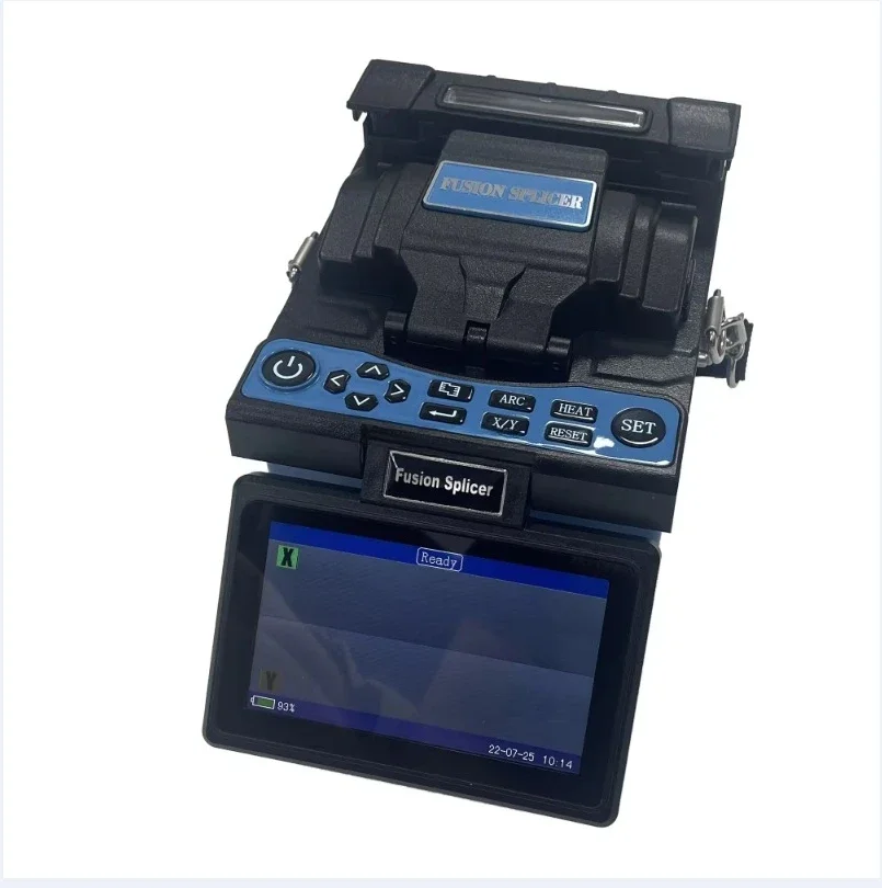 FTTH High Precision Core Alignment Optical Fiber Arc Fusion Splicer with Multi Language