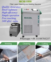 Powerful Hand-held Portable Fiber Laser Cleaning Welding Cutting Machine 3 in 1 Mini Easy Operation Metal Paint Oil Removel