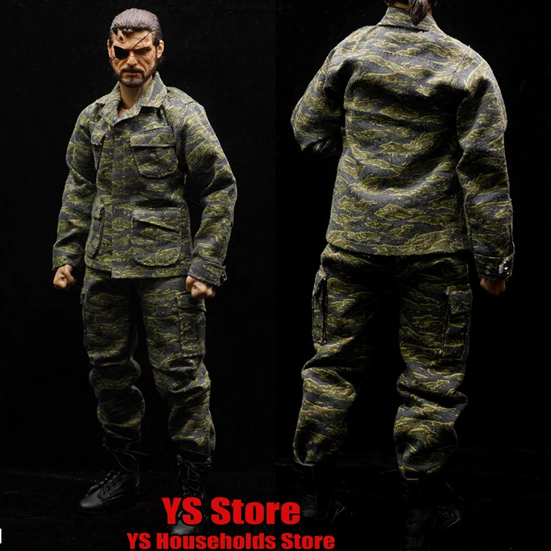 

ASTOYS AS024 1/6 Man Soldier Vietnam War Tiger Pattern Camouflage Clothes Set for 12" Figure Body Fans Collection DIY Toys