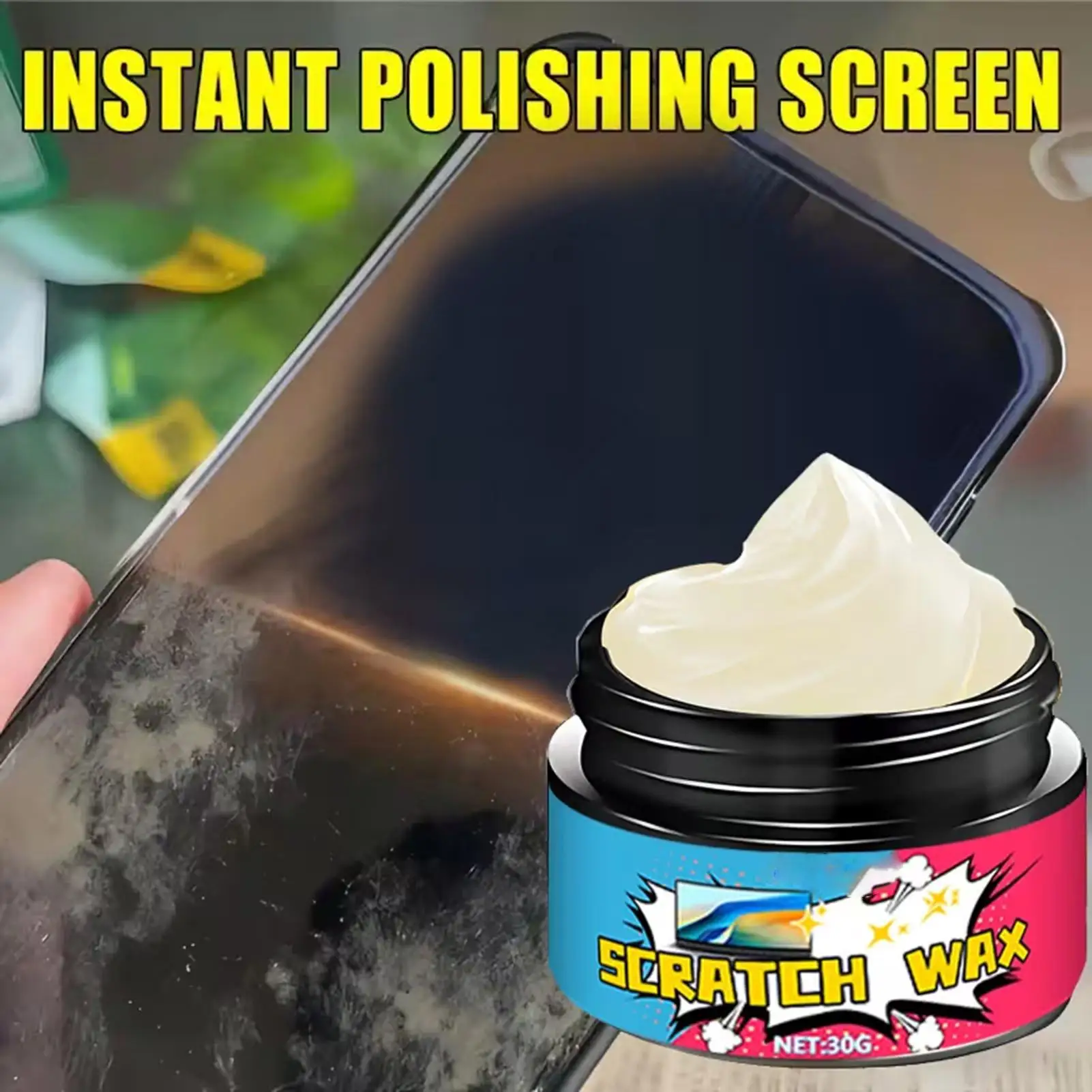 30g Gentle Professional Protective Laptop Scratch Repair Computer Scratch Remover Polishing Cream For Electronics Metal Frame
