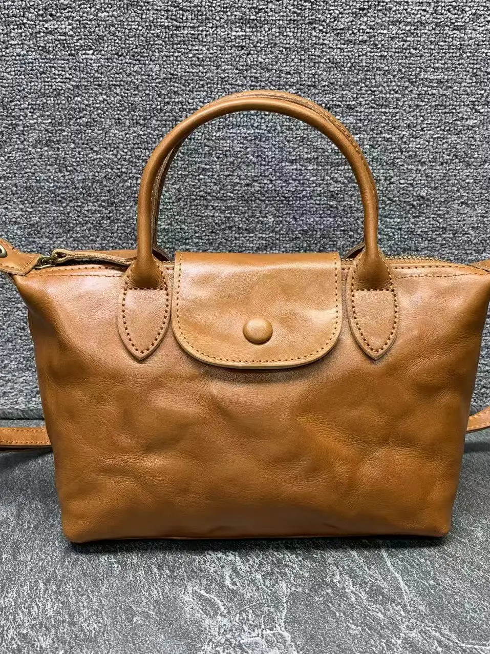 yuhongtbb-nuova-borsa-a-tracolla-da-donna-in-pelle-di-vacchetta-lavorata-a-mano-forma-a-raviolo-borsa-elegante-per-pendolari