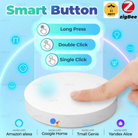 Zigbee Smart Button Scene Switch Voice Control Wireless Button Zigbee Devices For Smart Home Remote Control Home Assistant Z2M