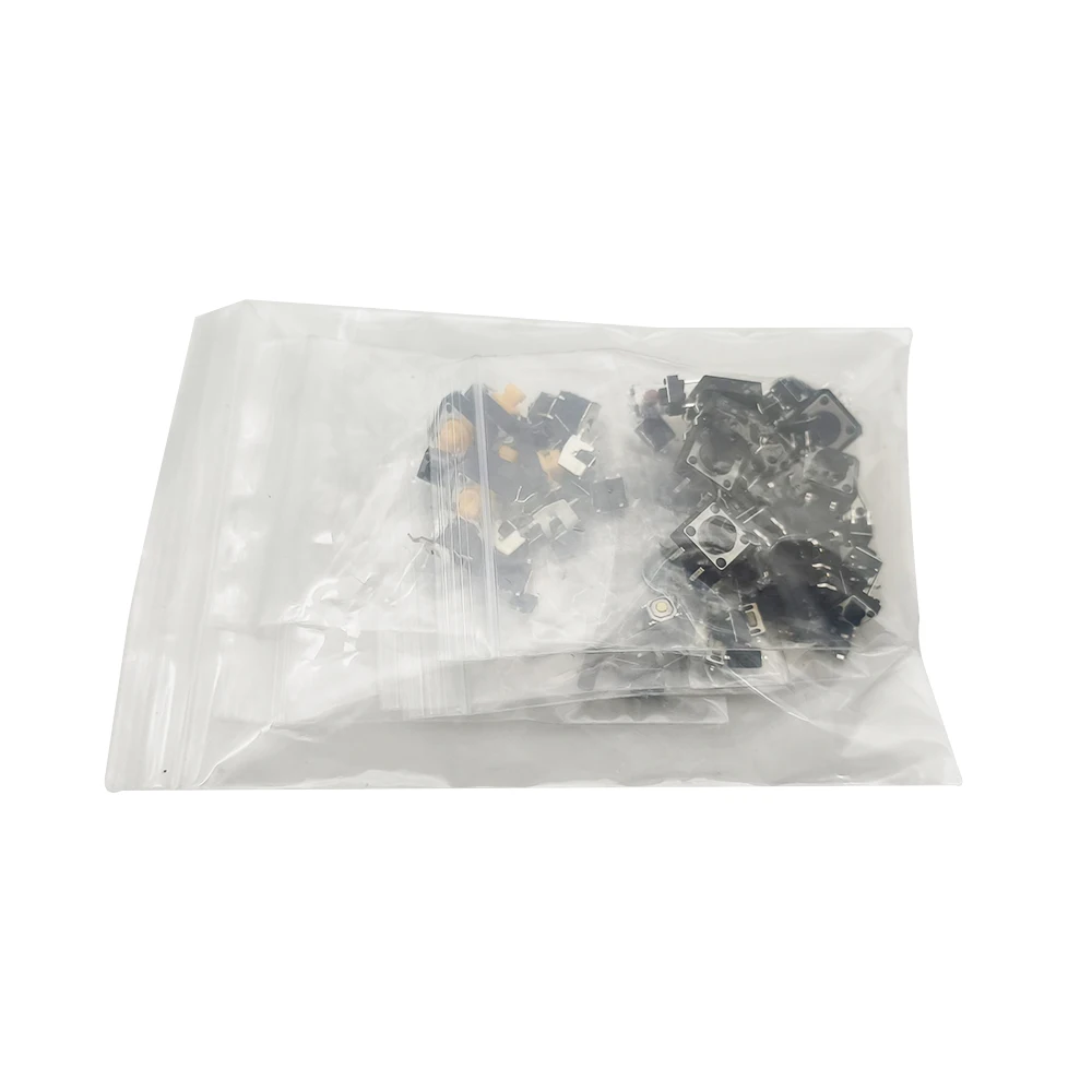 

125 шт., 25 типов, набор в ассортименте, микрокнопочный тактовый переключатель, сброс мини-переключателя SMD DIP 2*4 3*6 4*4 6*6 для Arduino