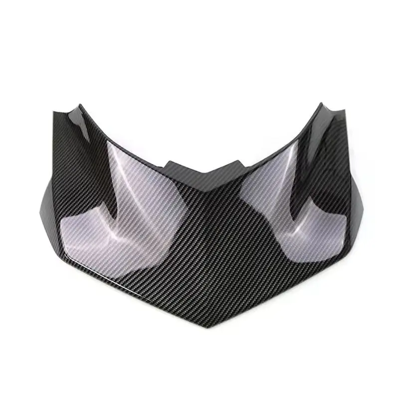 

Motorcycle Headlight Upper Beak Headlight Upper Cover Motorcycle Accessories Carbon