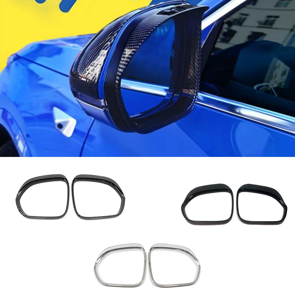 

ABS Car Rearview Mirror Block Rain Eyebrow Cover Trim For lixiang L9 2022 2023 Accessories Exteriors Decoration Styling Sticker