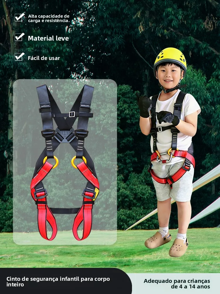 asol-full-body-climbing-safety-belt-outdoor-high-altitude-protection-rope-children's-rock-climbing-belt-comprehensive-safety