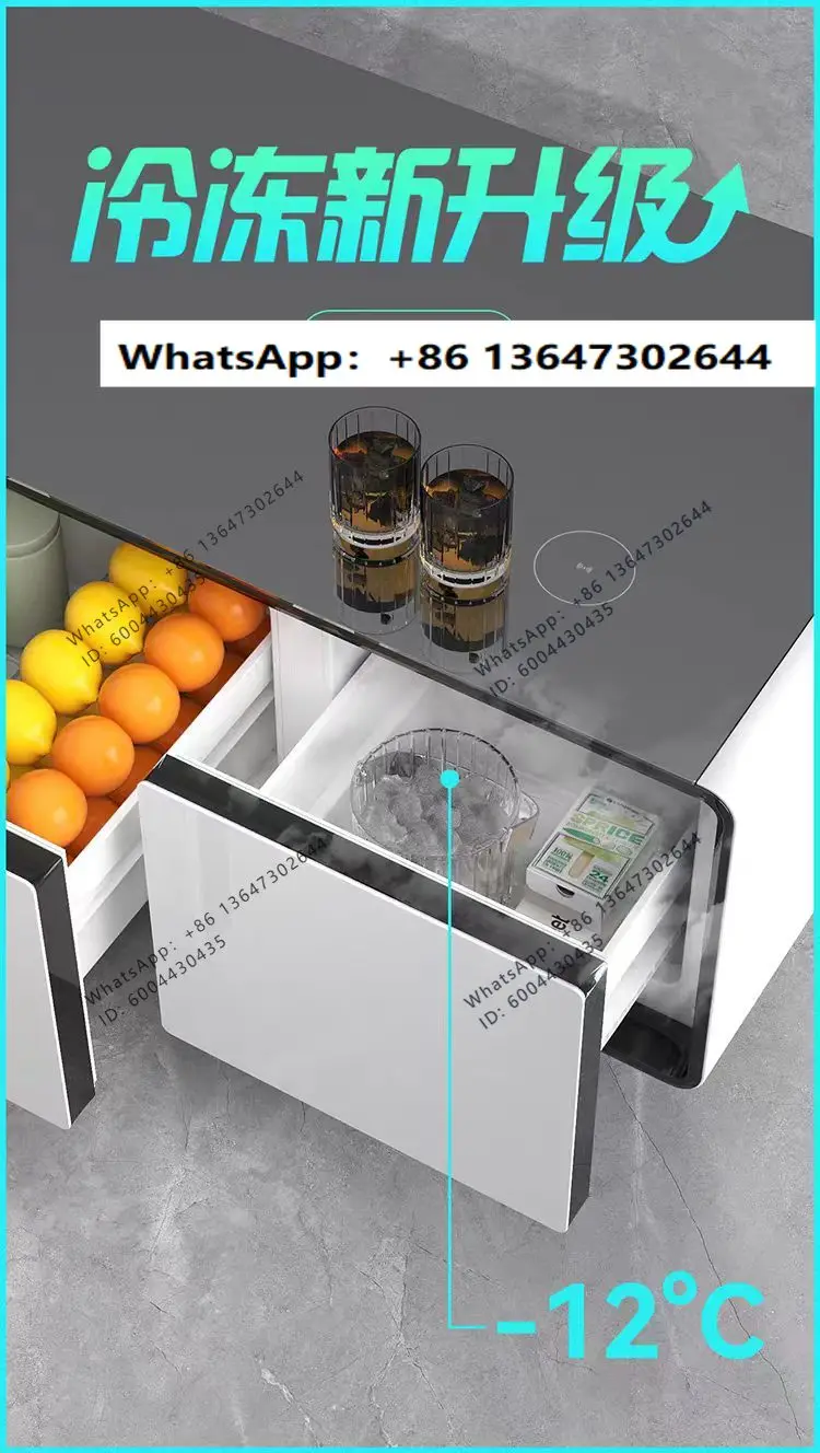 Fresh-keeping and refrigerated version 90L, dual-purpose intelligent multi-functional refrigerator all-in-one machine