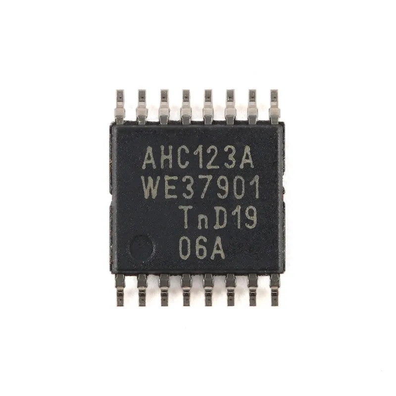 10 pcs 74AHC123APW-Q100J TSSOP-16 monostable multivibrator IC chip with Reset and trigger