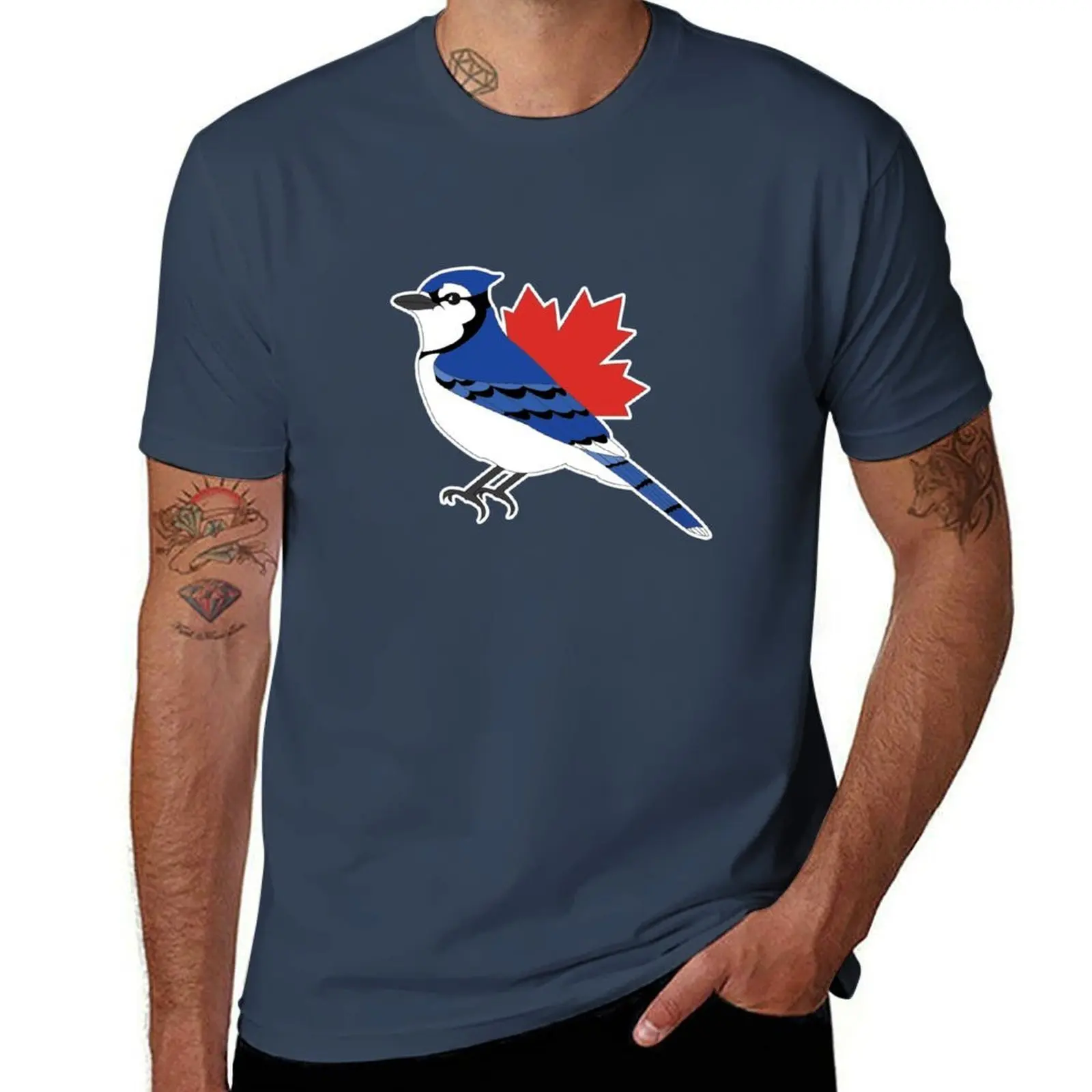 

Blue Jay T-Shirt cotton t shirts man 100% man t shirt cotton high quality T-Shirt